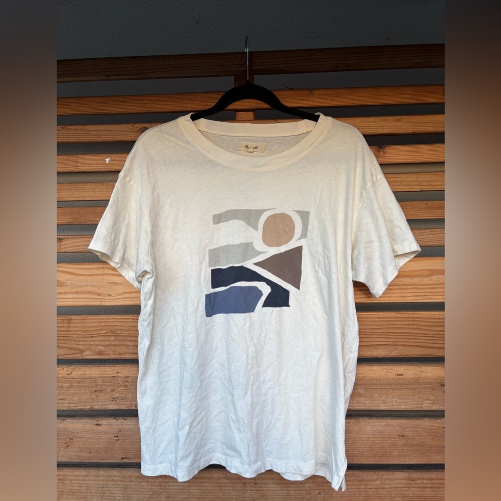 Madewell Women’s Cream Graphic T-Shirt